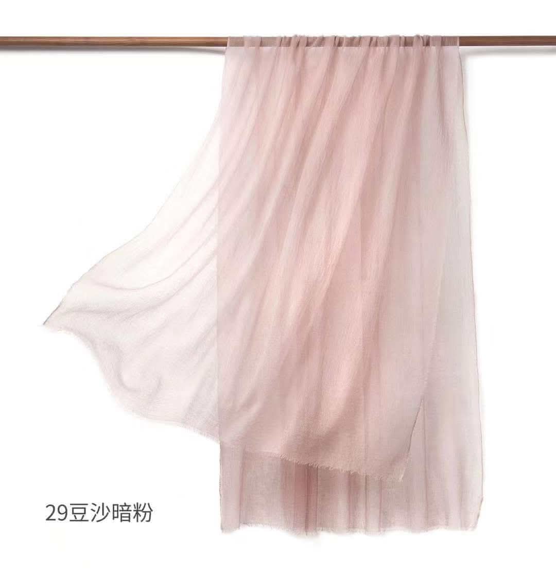 Featherlight cashmere scarf