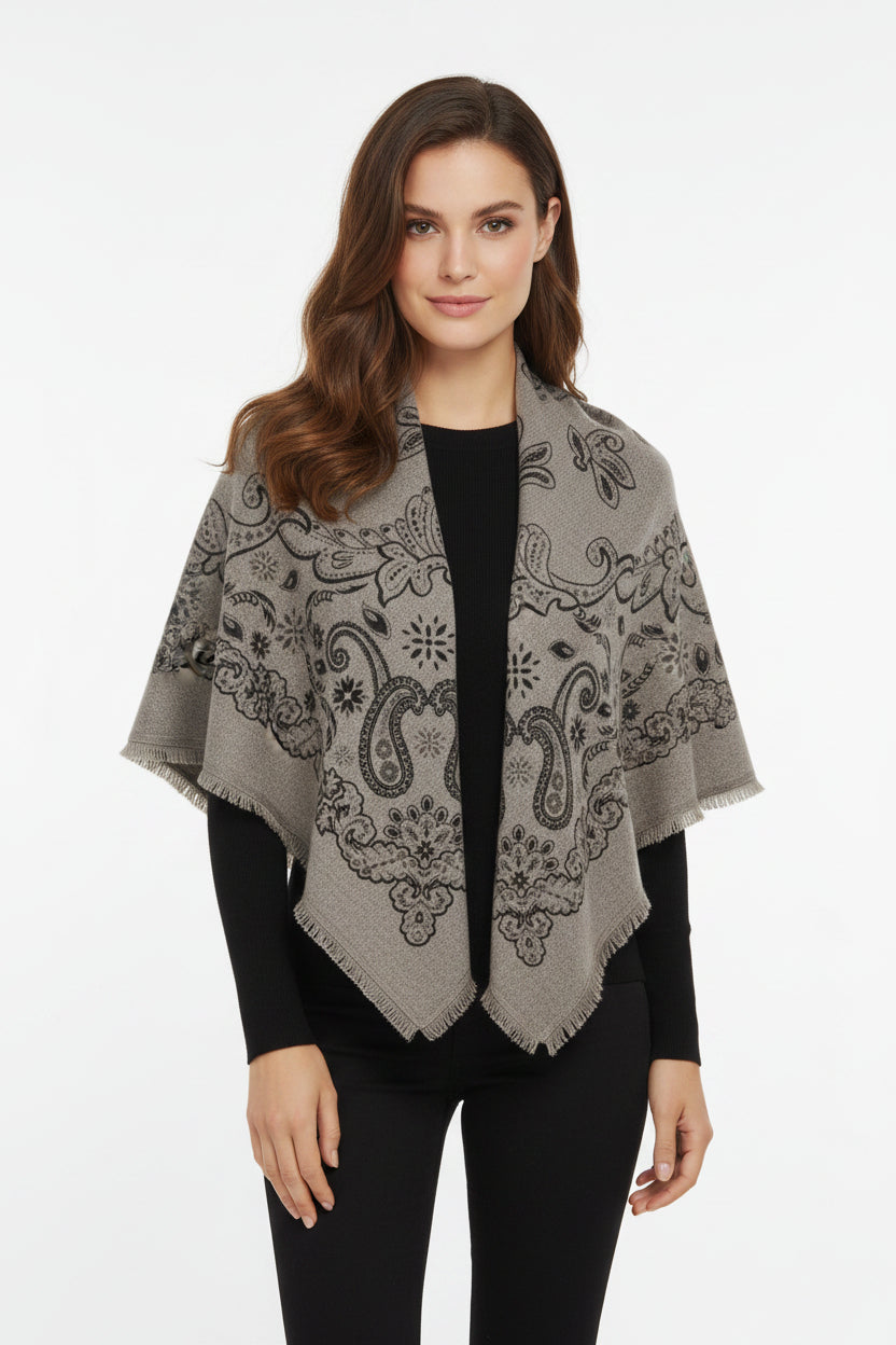 Lightweight luxury cashmere shawl perfect for spring