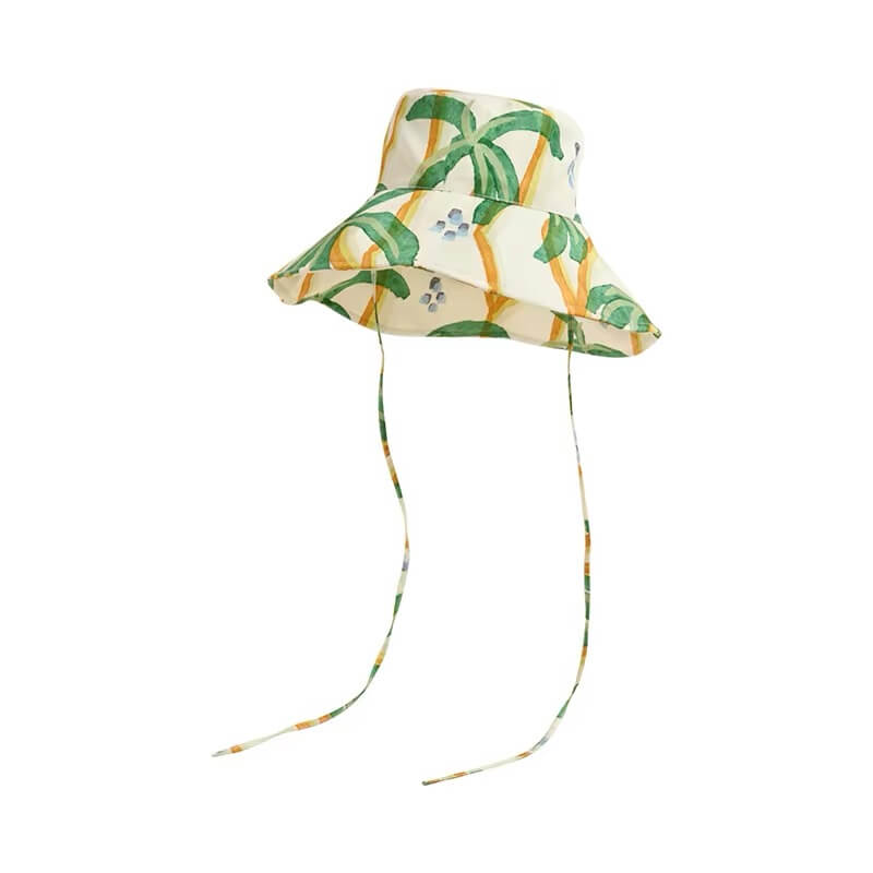 Lightweight printed bucket hat