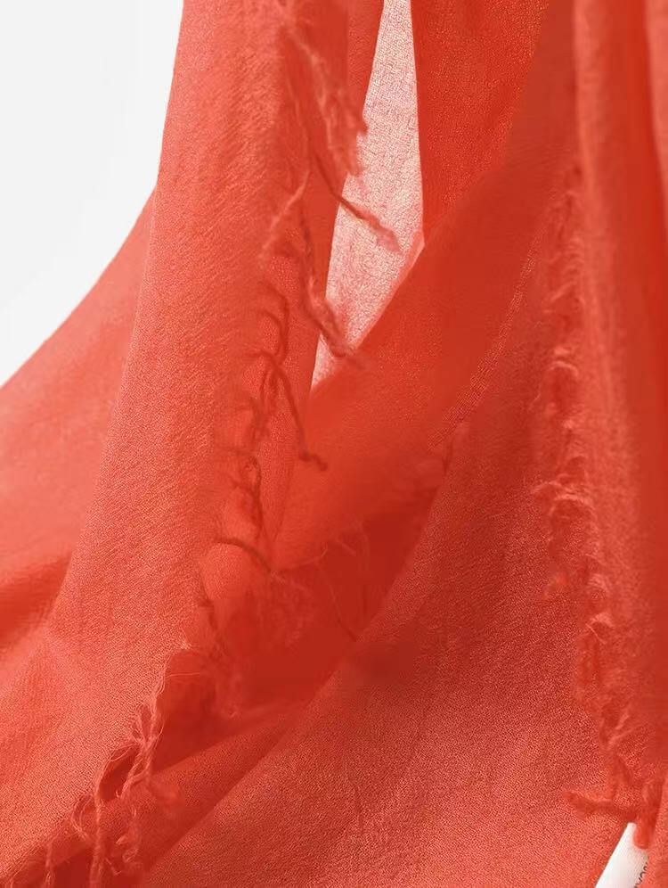 Ultra-light cashmere scarf for spring and summer by VINCI Cashmere