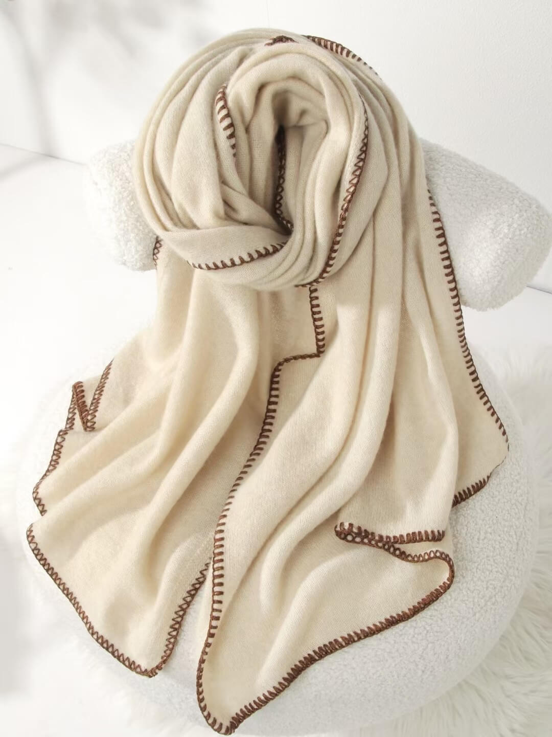 Wrap Yourself in Timeless Luxury: Pure 100% Cashmere Scarf