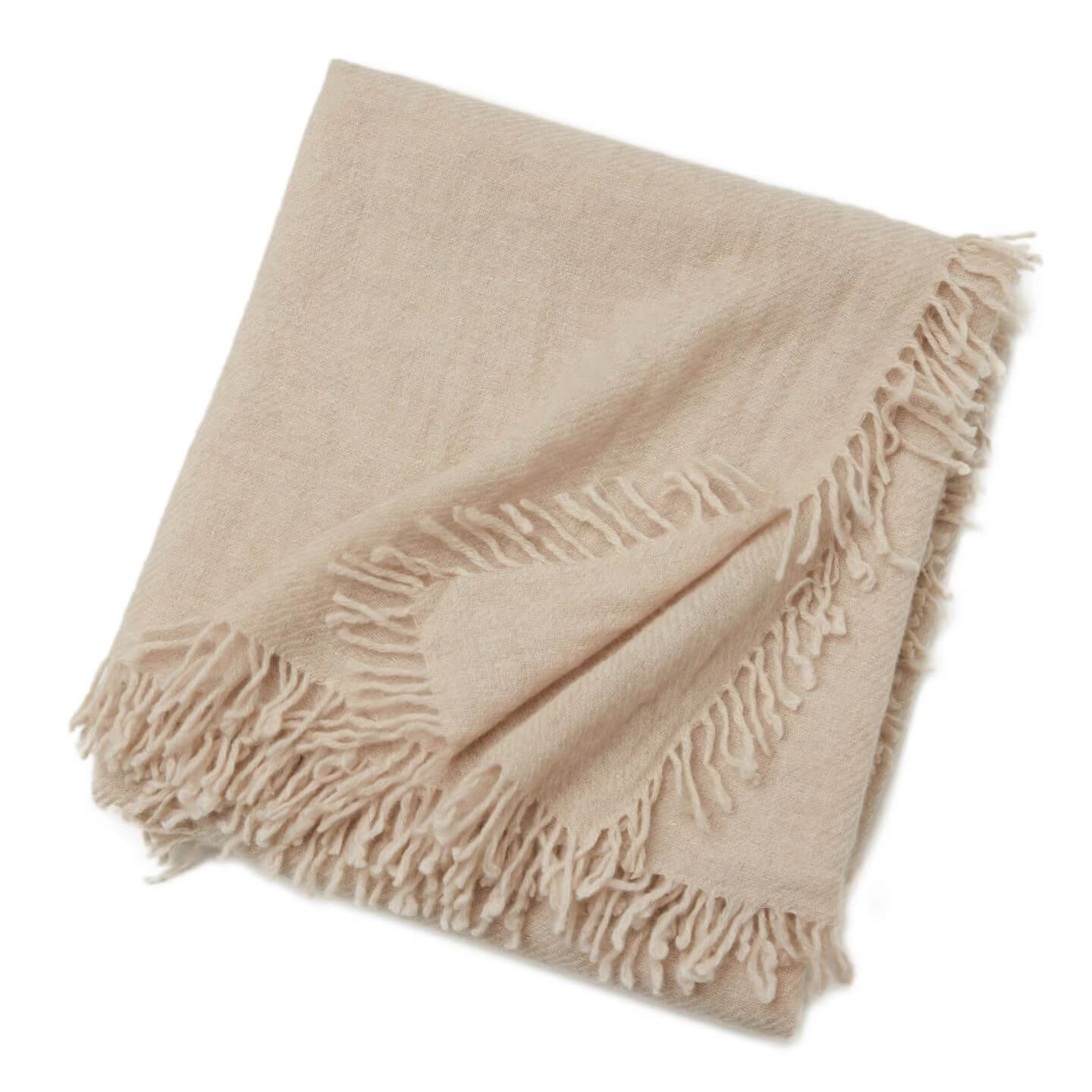 Classic beige cashmere stole scarf – soft, breathable, and warm