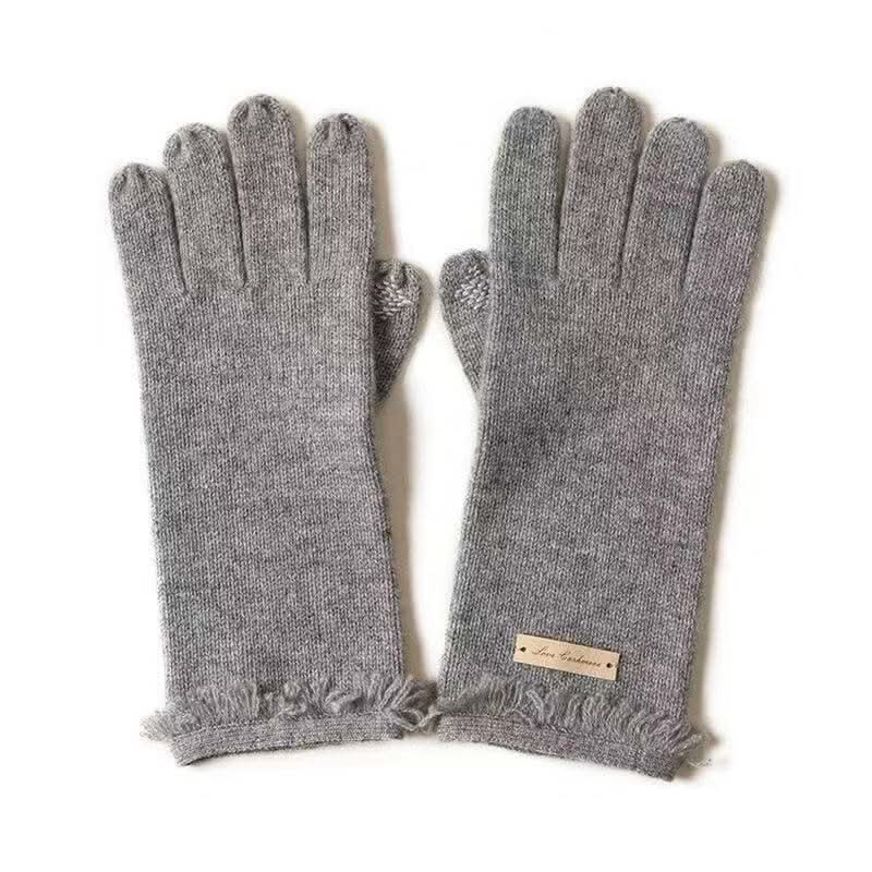 women pure cashmere gloves
