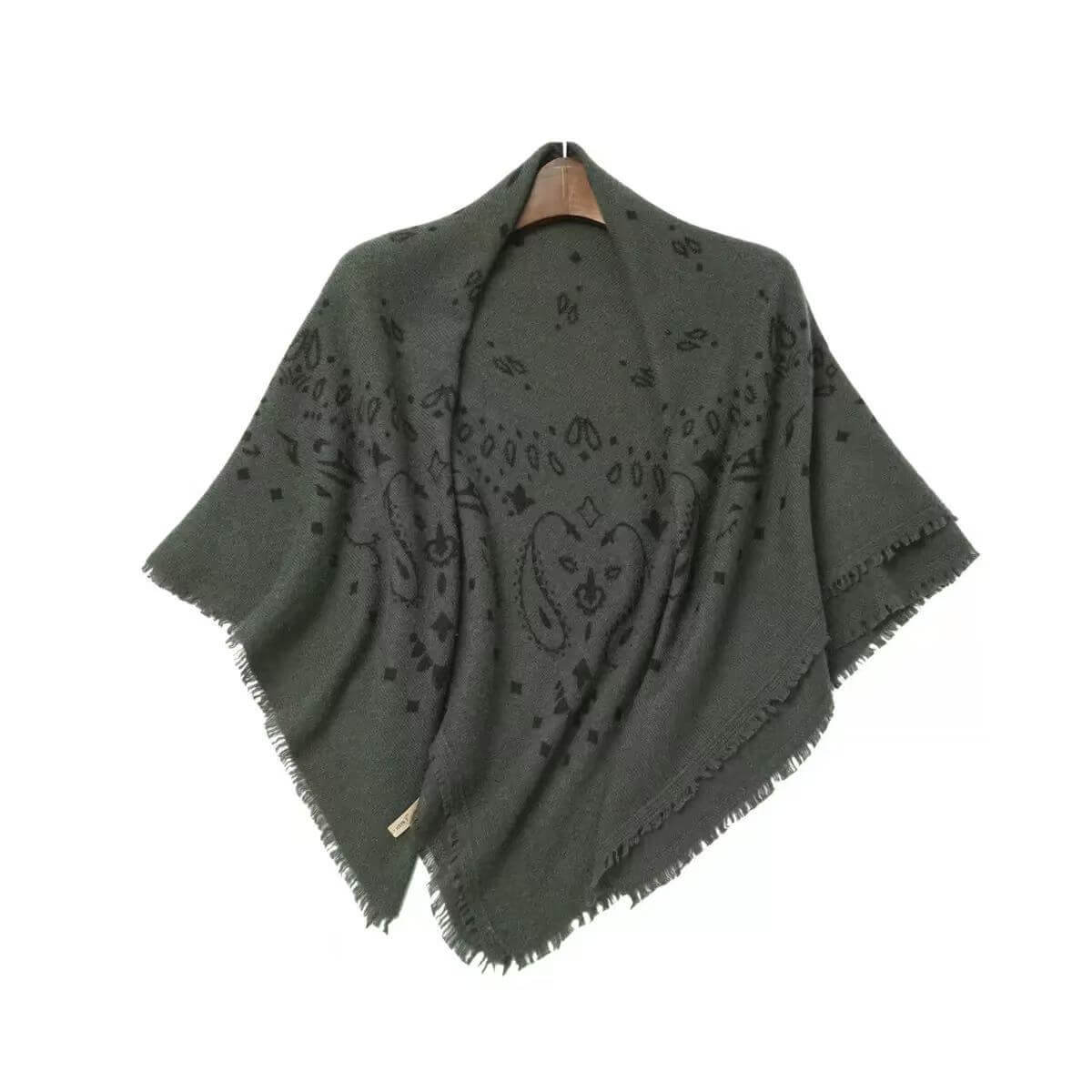 Women’s 100% Cashmere Printed Bandana Scarf