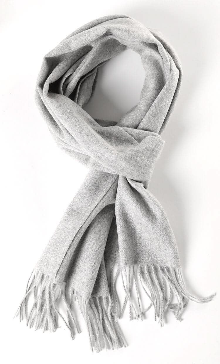 light grey Cashmere wrap scarf Black Friday, Cyber Monday, Christmas, New Year best gifts