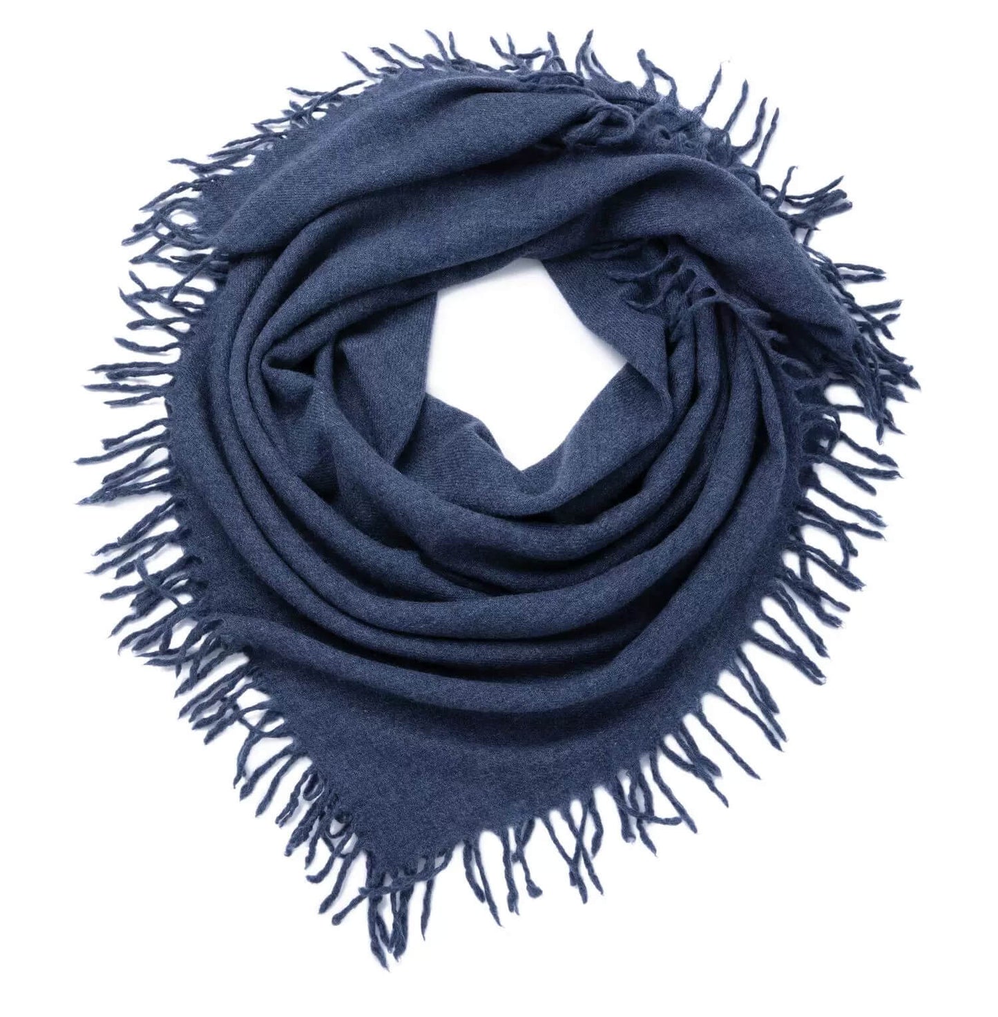 blue pure women 100% cashmere square wrap