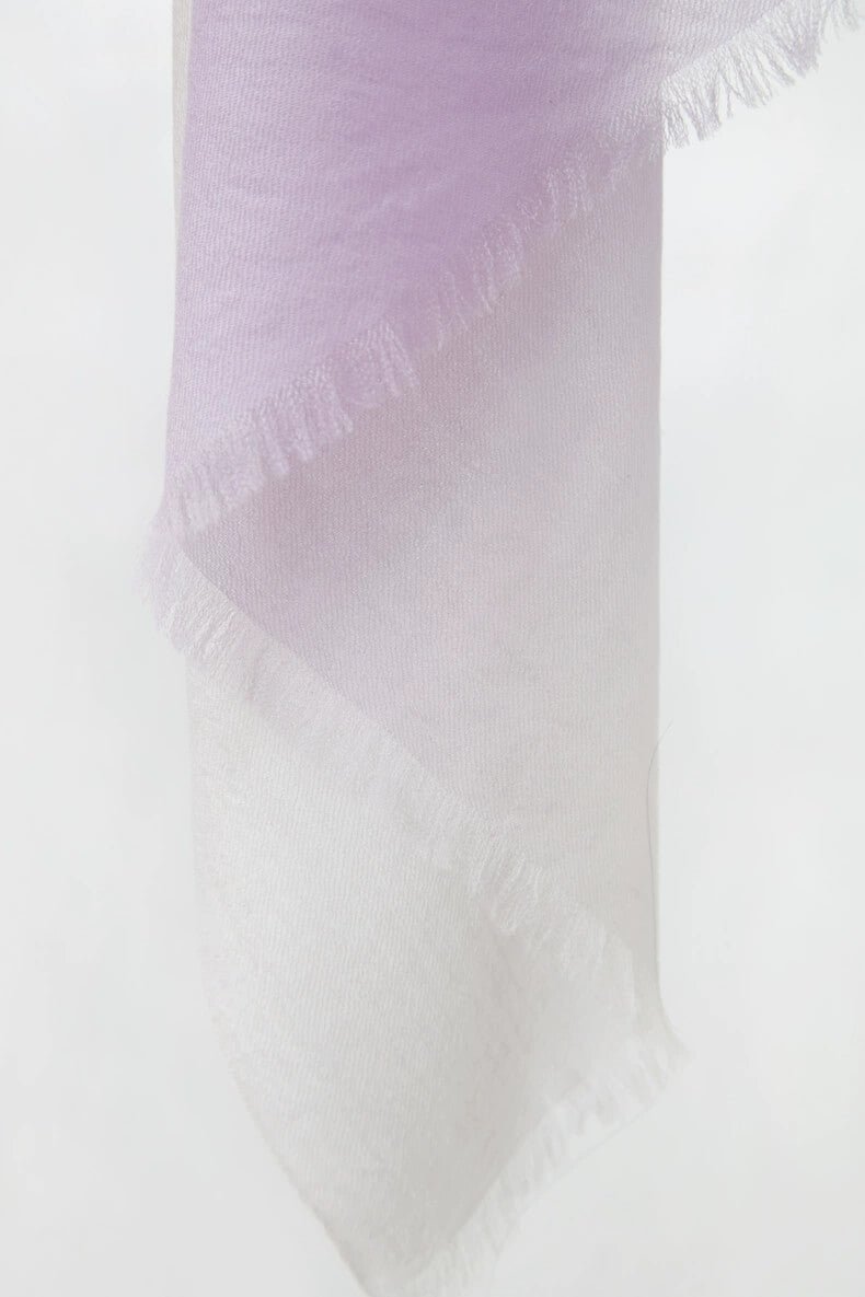 women's 3 colors ombred cashmere scarf. the best cashmere shawl for women or ladies. best travel wrap