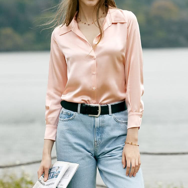 silk blouse shirts