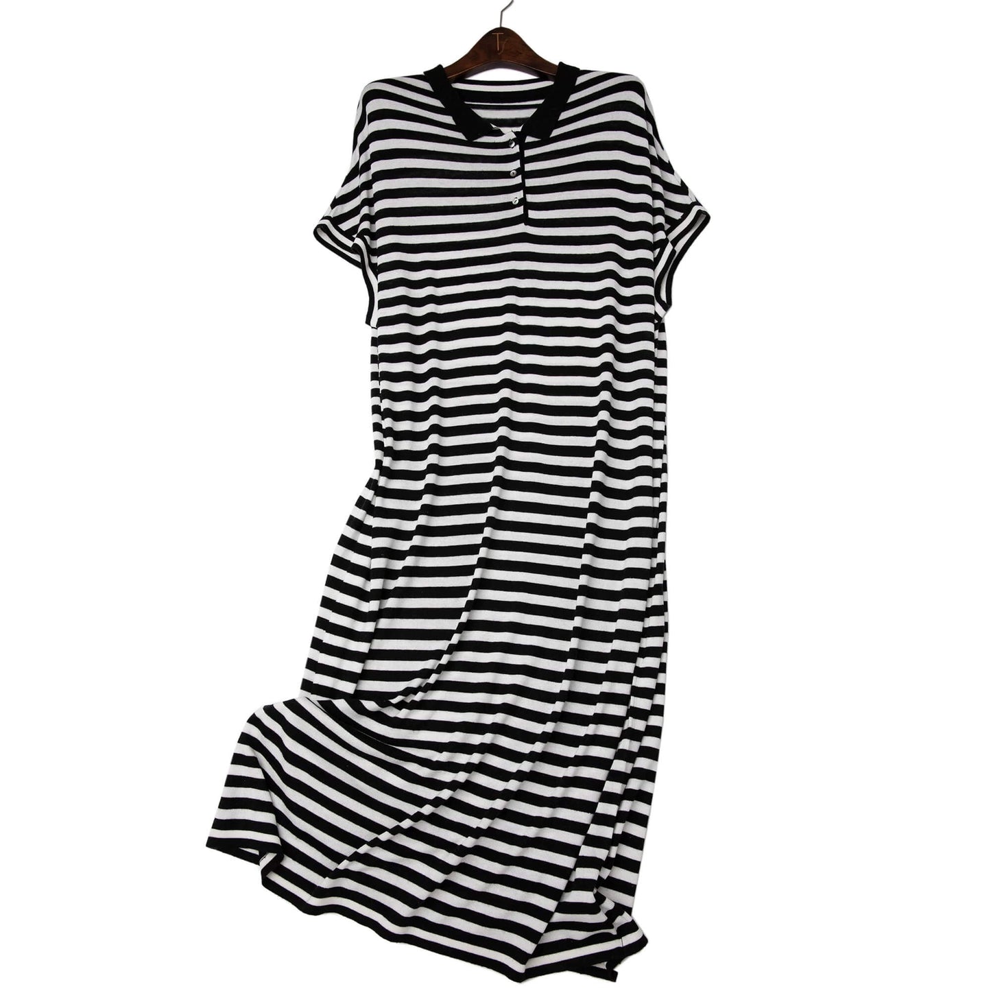 Women’s 15% Cashmere 85% Silk Blend Maxi Dress in black