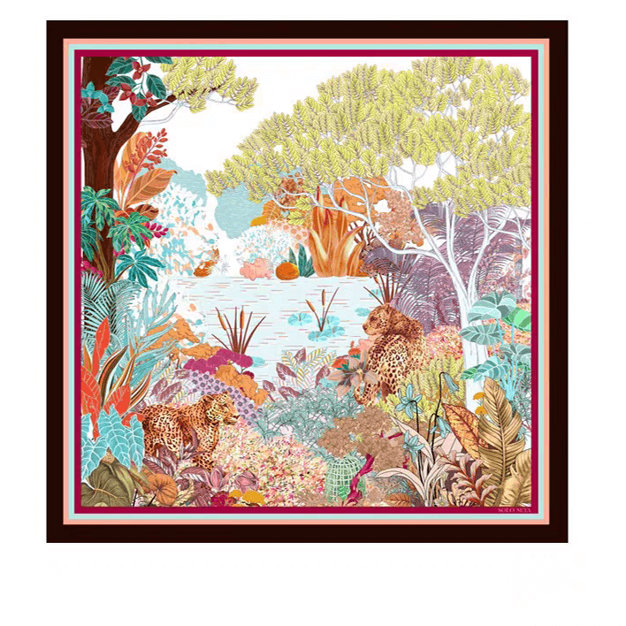 100% Silk Square lemon Scarves for Women,luxury and artistry with our exquisite 100% Mulberry Silk Scarf