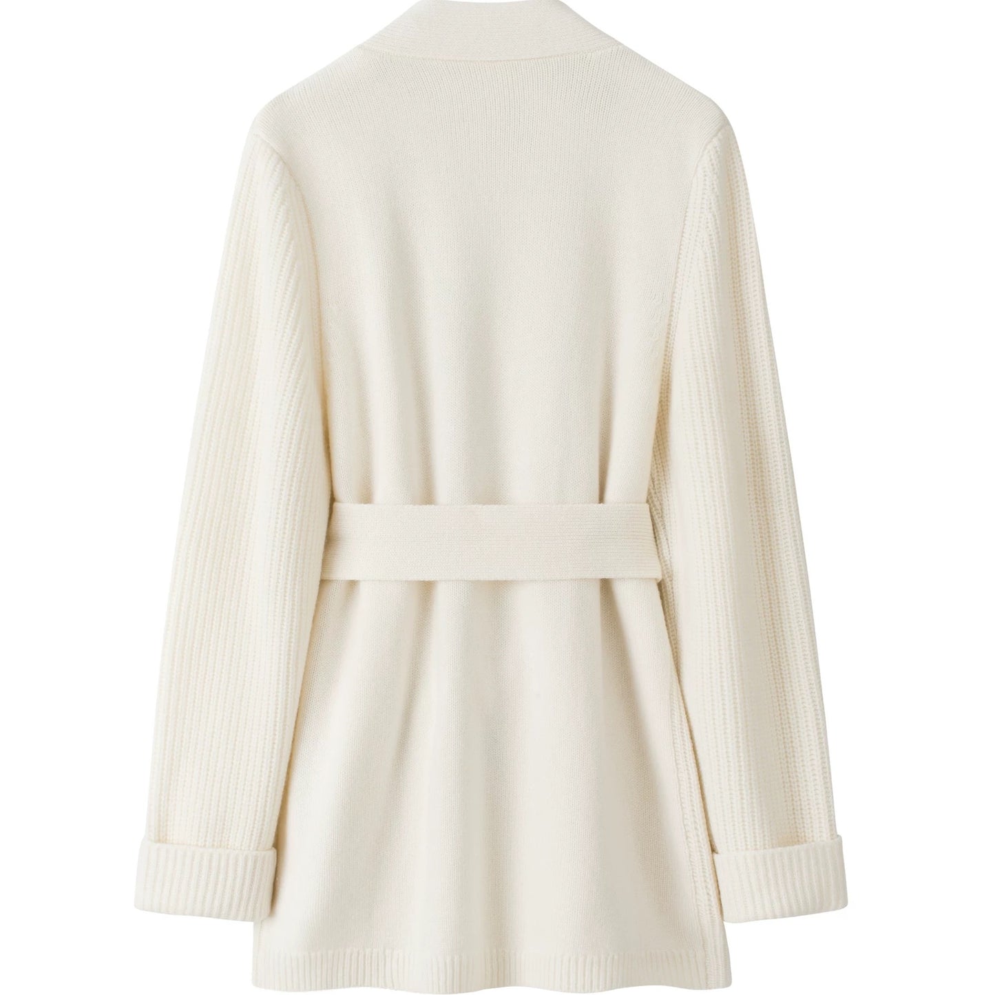 Luxurious 100% Pure Cashmere Cable Knit Cardigan