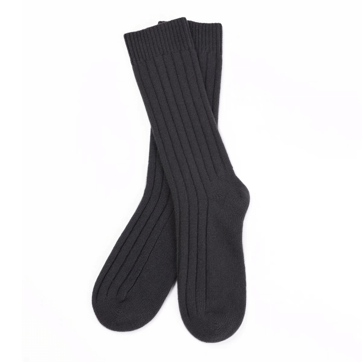 Women’s 100% Cashmere Crew Socks – Winter-Ready Luxury with Snug Comfort