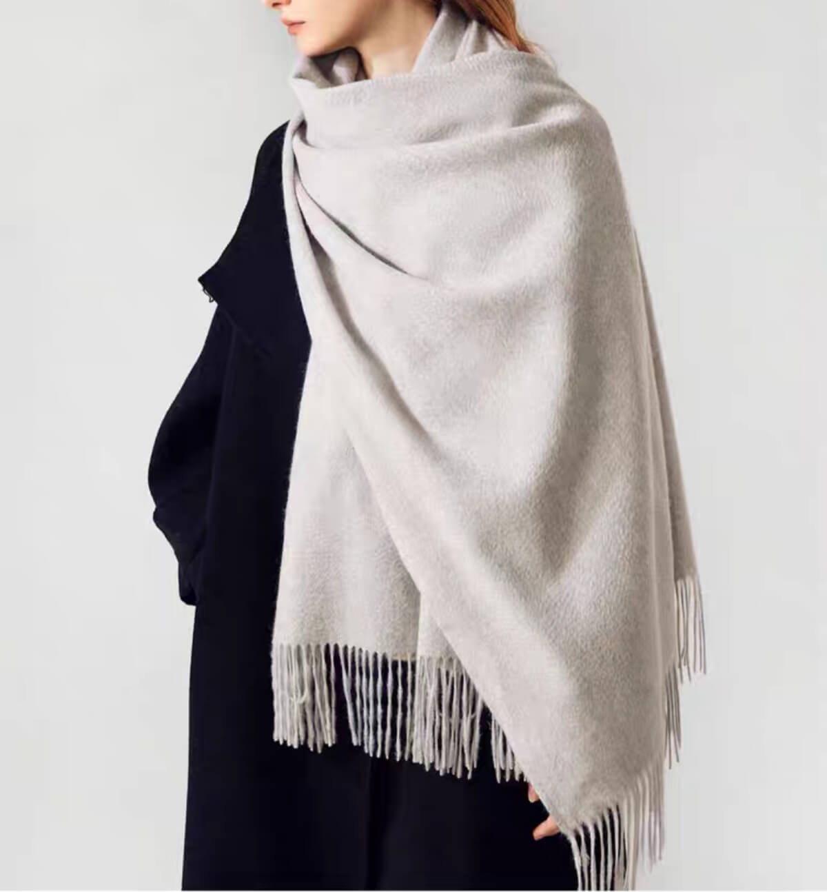 The Timeless Women's 100% Cashmere Scarf & Wrap - Woven for Lasting Warmth & Style