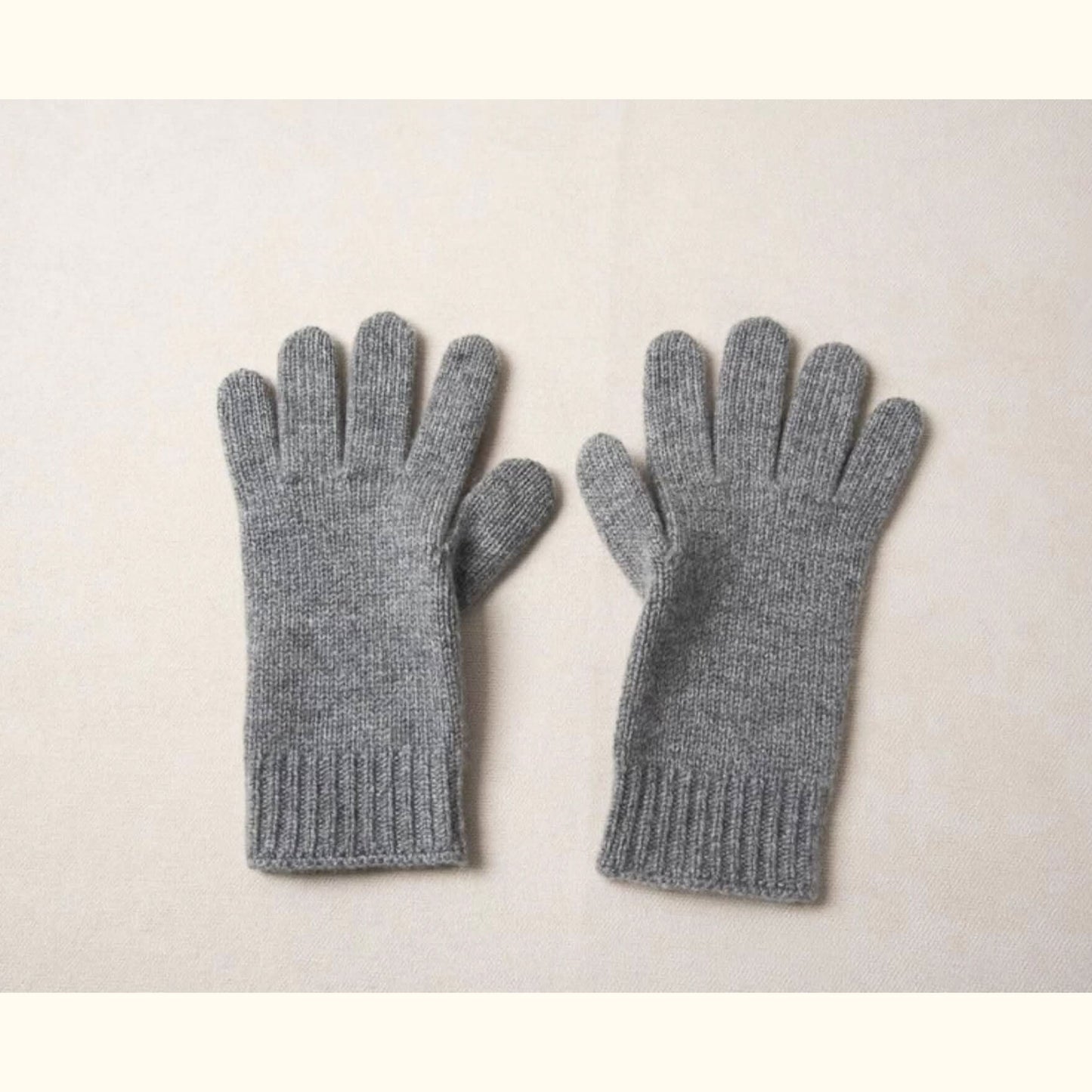 women pure cashmere chunky gloves