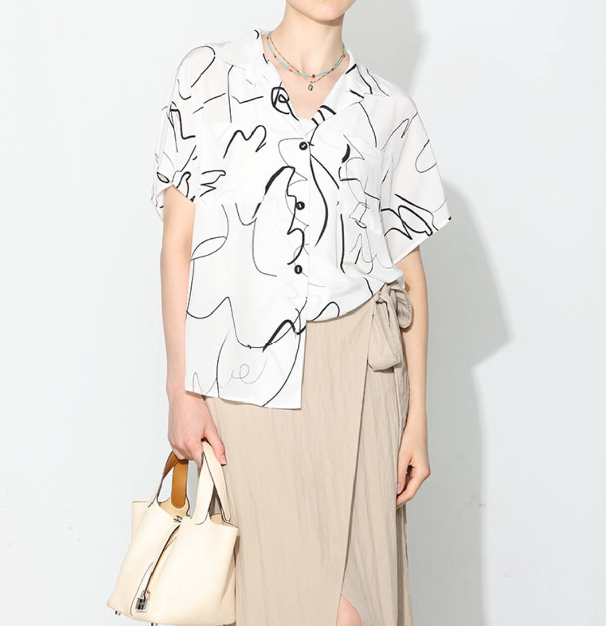 Women's 14 Momme 100% Silk Blouse