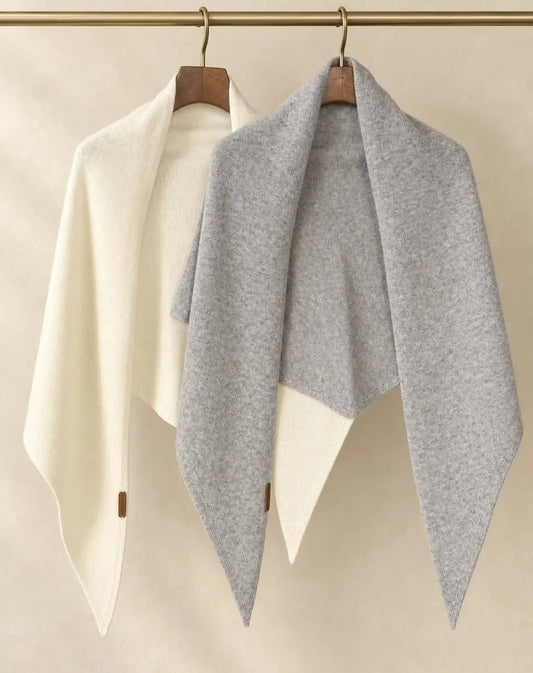 100% Cashmere Bandana Scarf