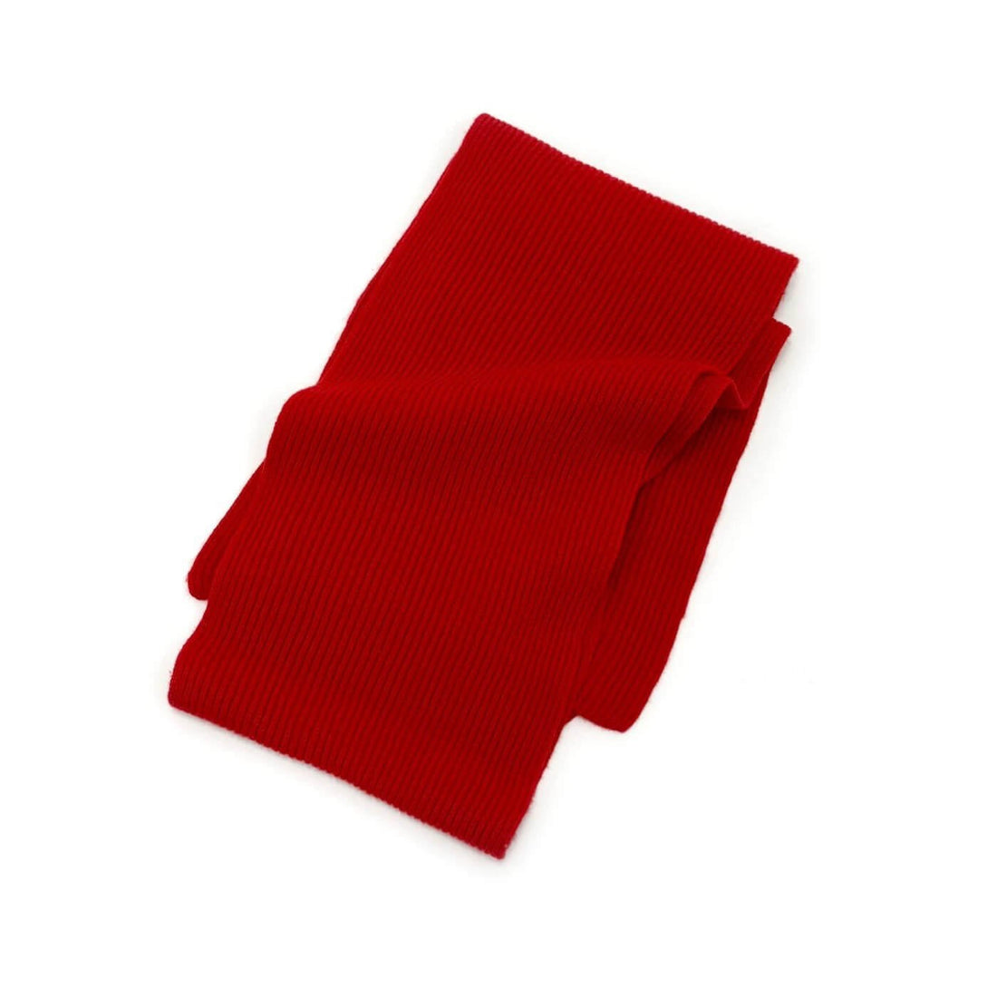 pure cashmere red scarf 