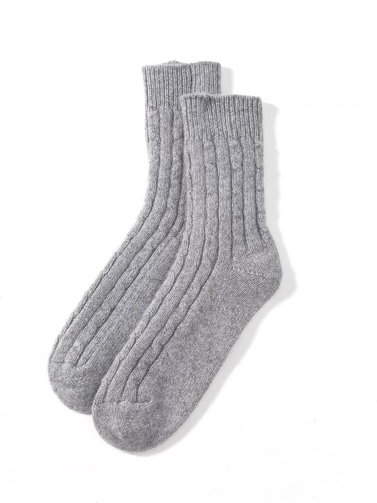 women's cashmere bed socks