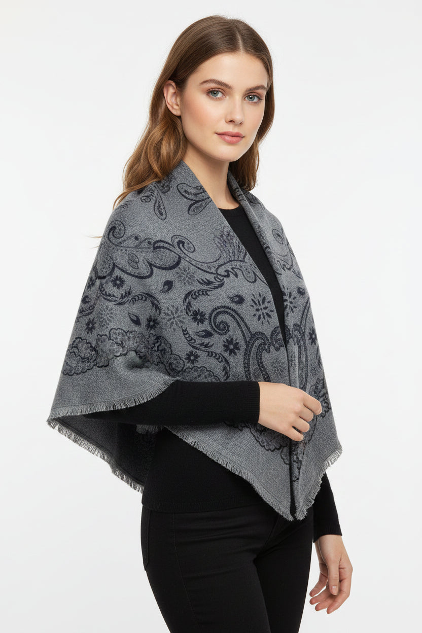 100% Cashmere Square Scarf