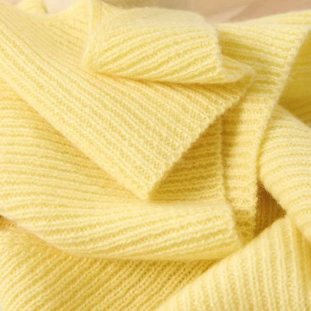 100% cashmere bandana scarf for women