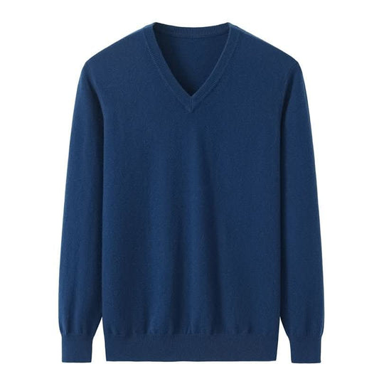Upgrade your wardrobe with this premium cashmere V-neck sweater for men. Lightweight, cozy, and perfect for layering or gifting this season