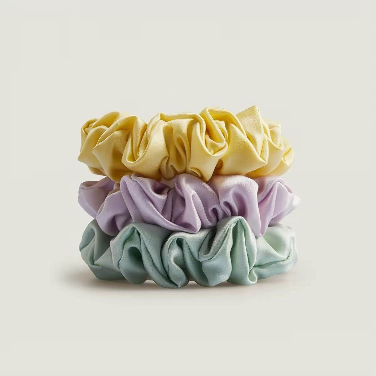 22 momme silk scrunchie mulberry silk hair accessories