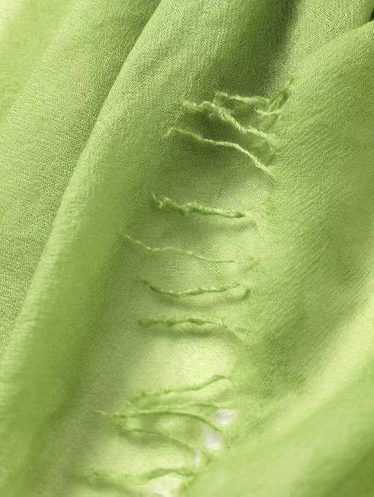 Breathable lightweight cashmere scarf for warm weather wear