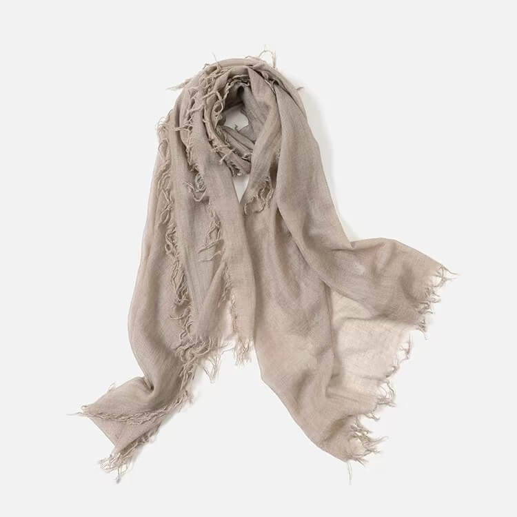 Bright color lightweight cashmere scarf for spring summer