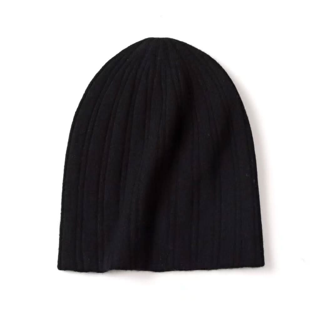 Women's cashmere beanie hats double layers