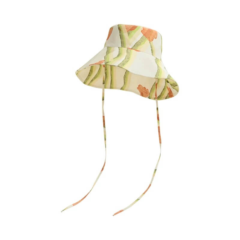 Printed Women’s Sun Protection Bucket Hat