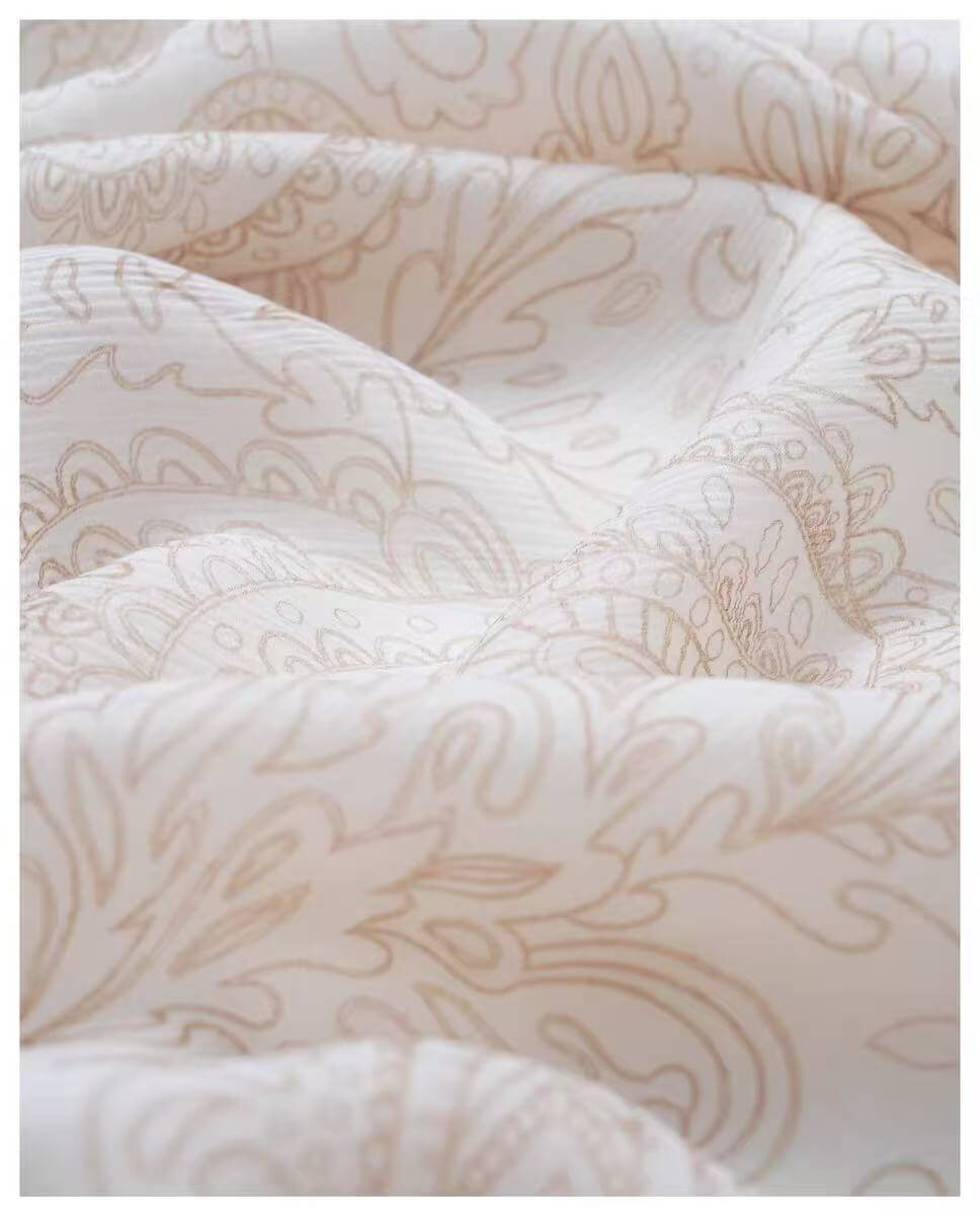 Women’s luxury square cashmere scarf with silk patchwork design