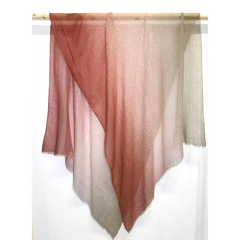 premium pure cashmere summer scarf for beach and desert travel