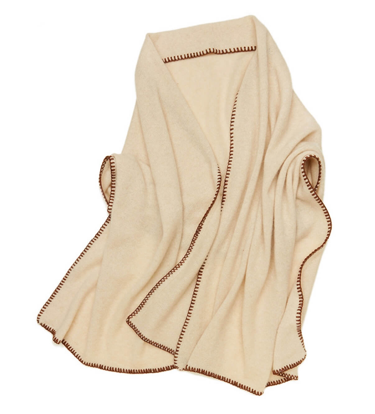 beige color Pure 100% Cashmere Scarf - Your Ultimate Fall and Winter Essential