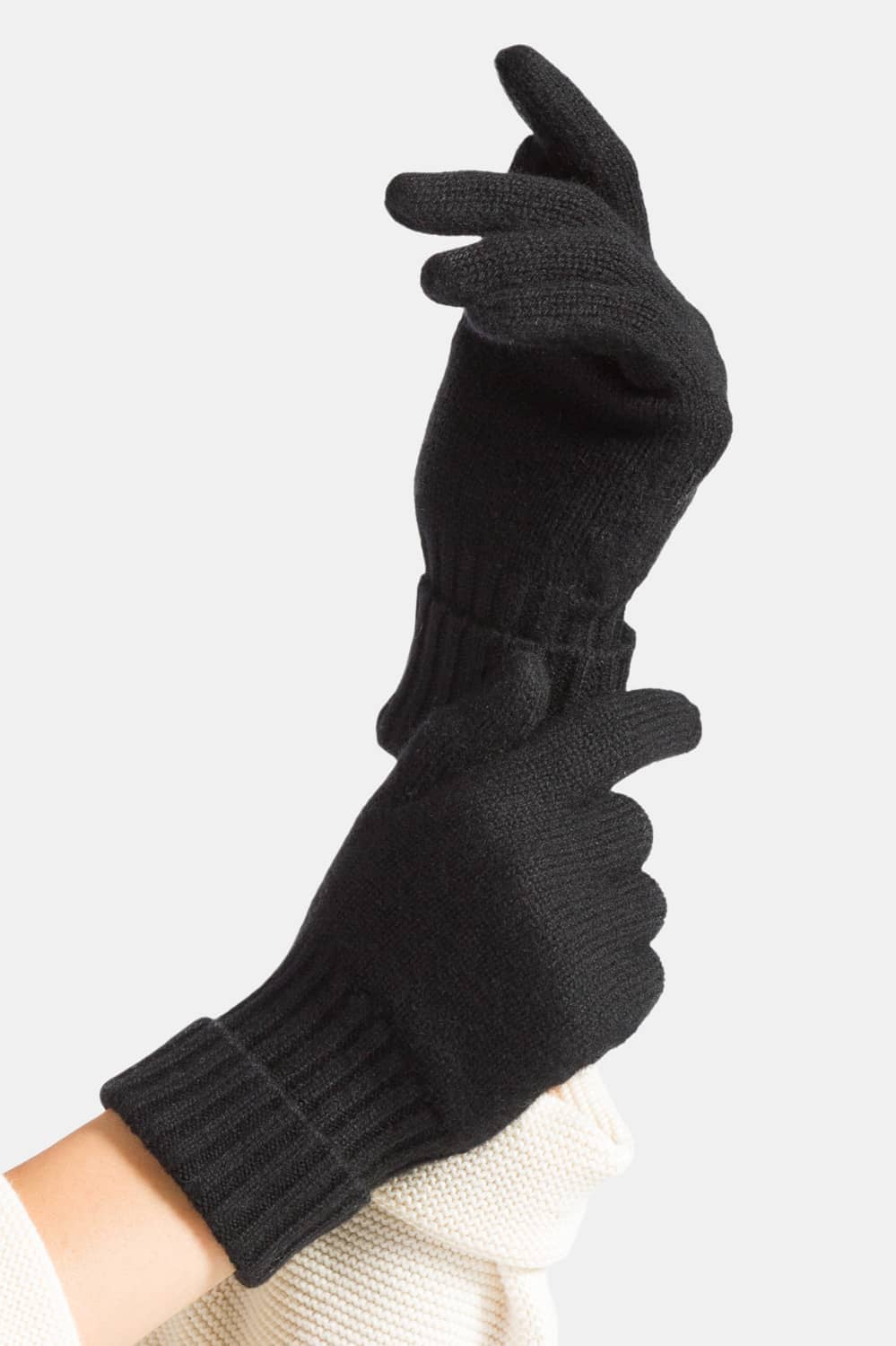 Luxury women’s cashmere gloves made from 100% pure cashmere, lightweight warm winter gloves in multiple colors