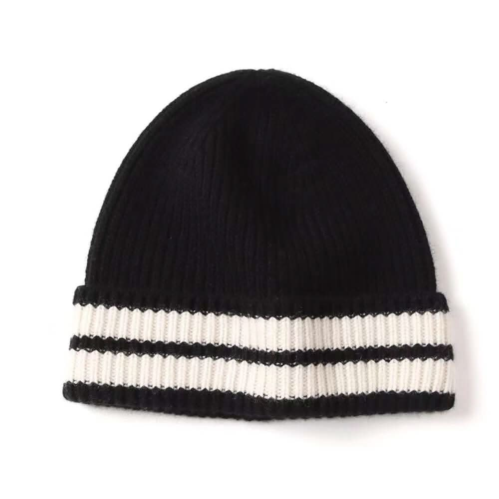 pure cashmere beanie hats for women