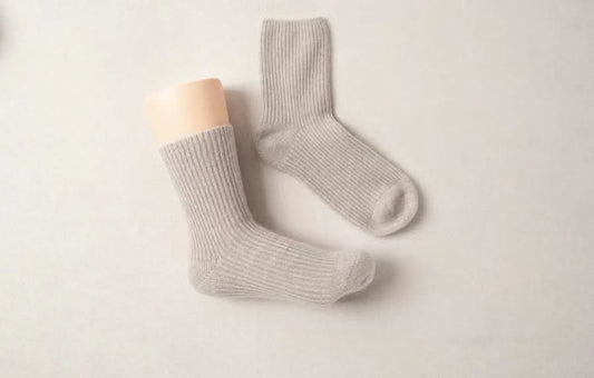 Women's cashmere bed socks