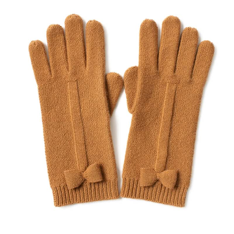 women pure cashmere gloves