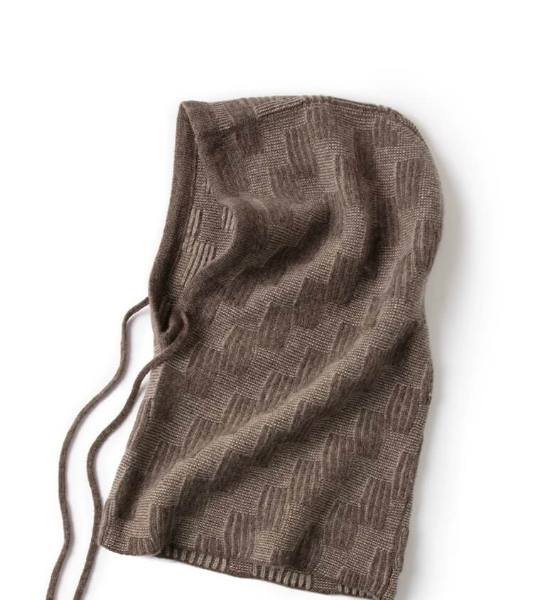 Cozy and stylish cashmere hoodie for cold-weather wear