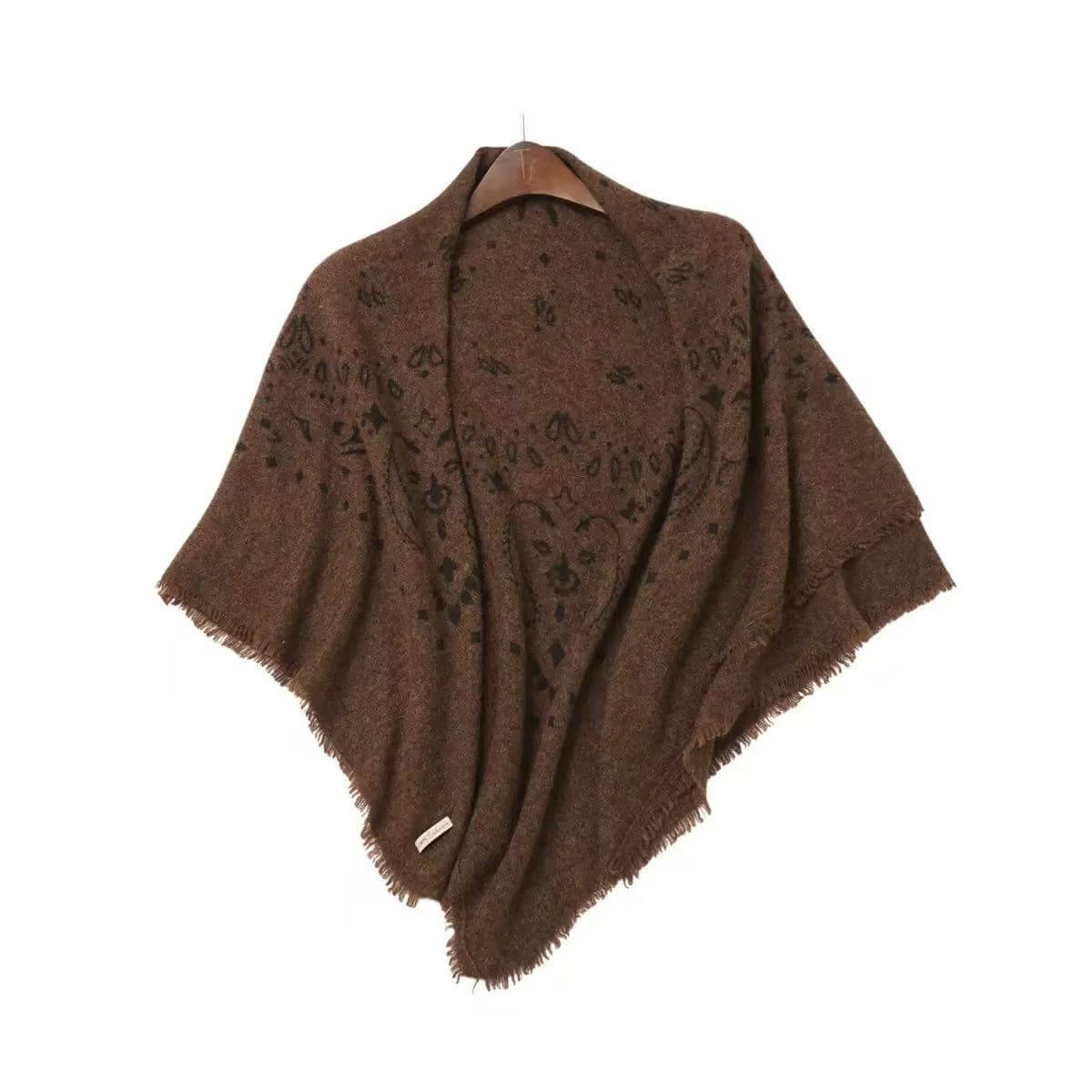 Women’s 100% Cashmere Printed Bandana Scarf
