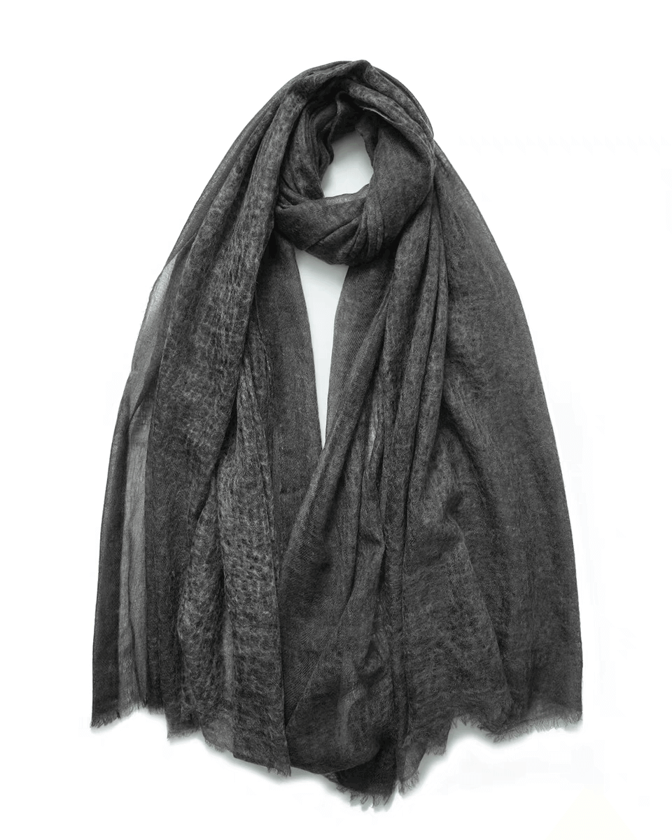 women's solid color pure cashmere scarf shawl