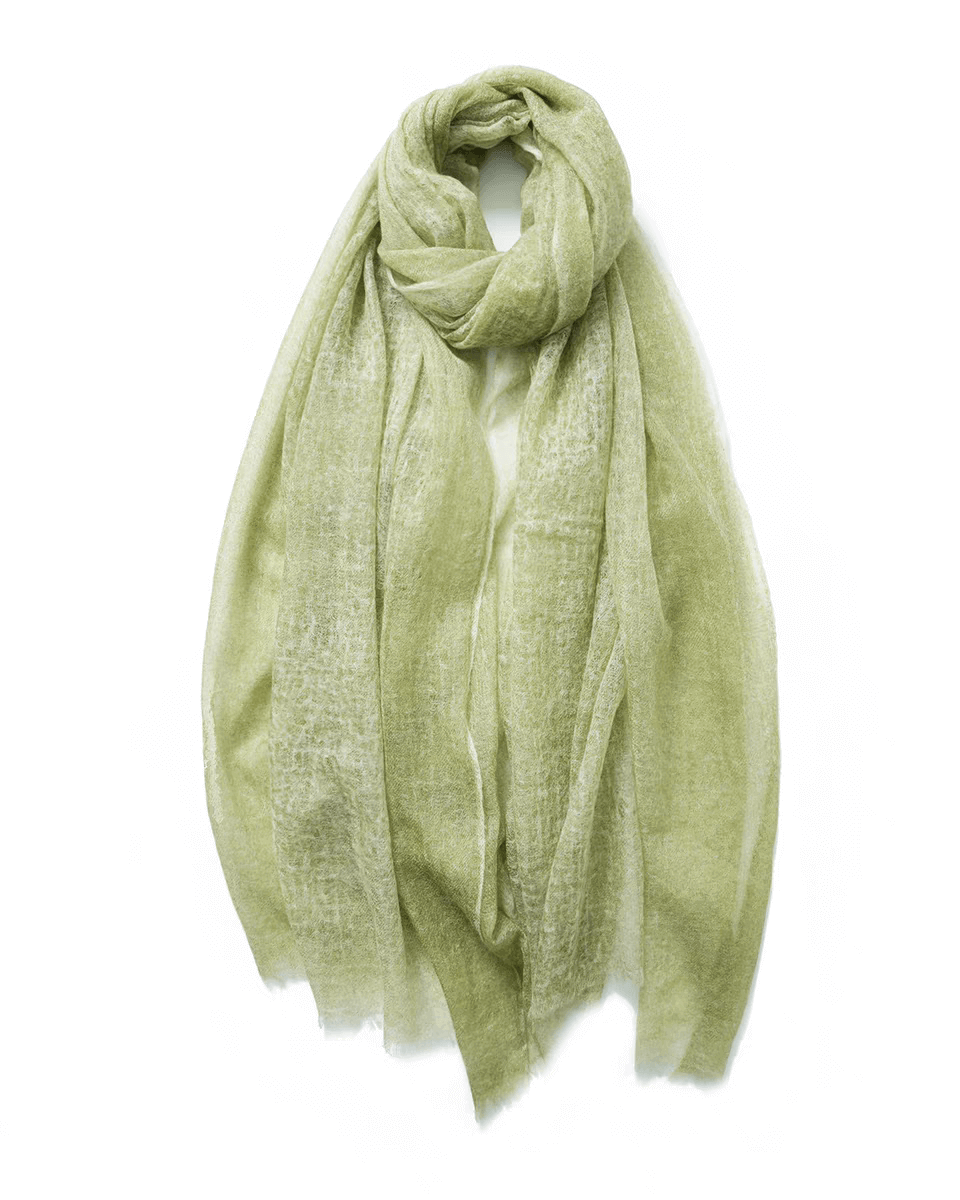 women's solid color pure cashmere scarf shawl