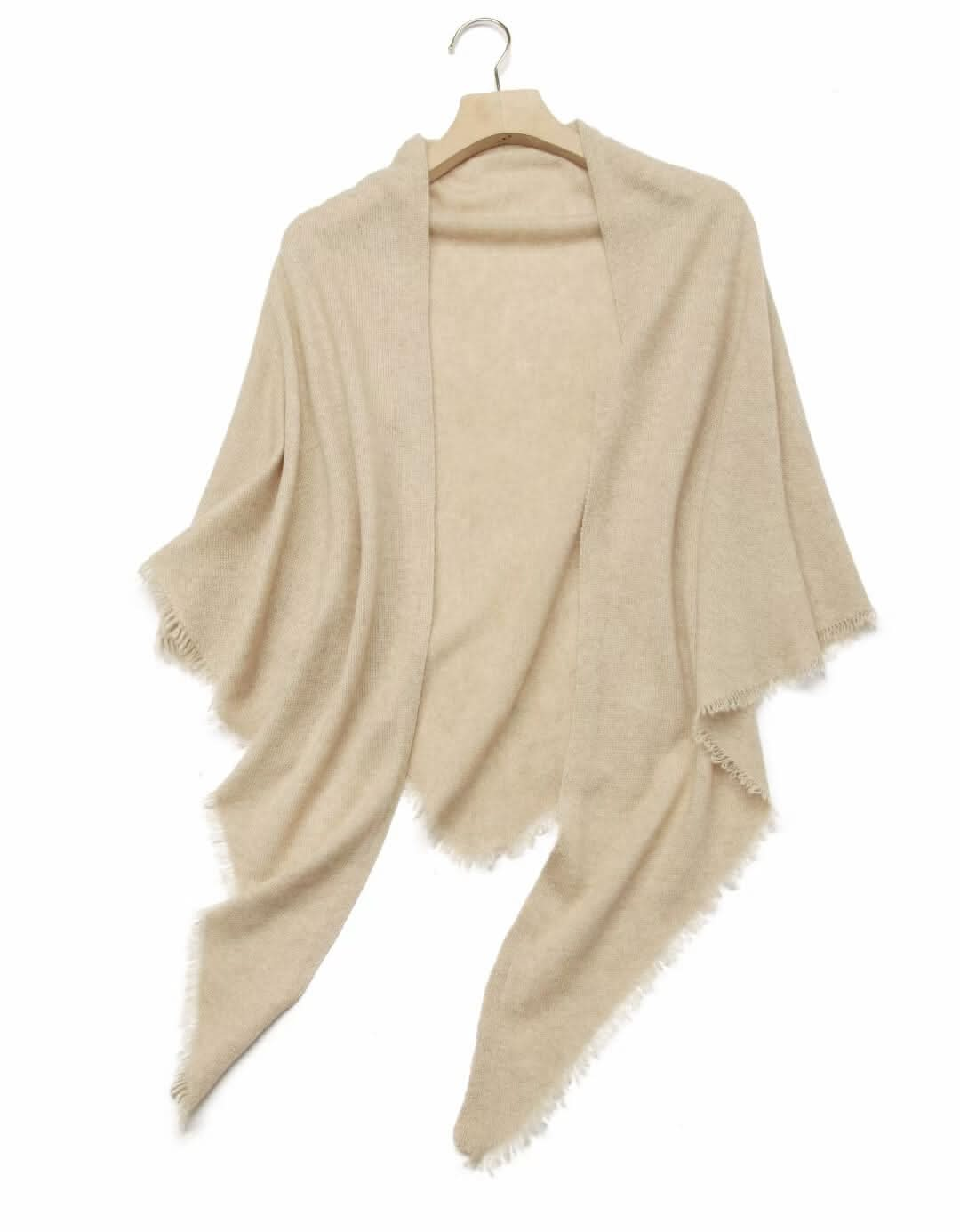 100% pure cashmere beige color sand color scarves