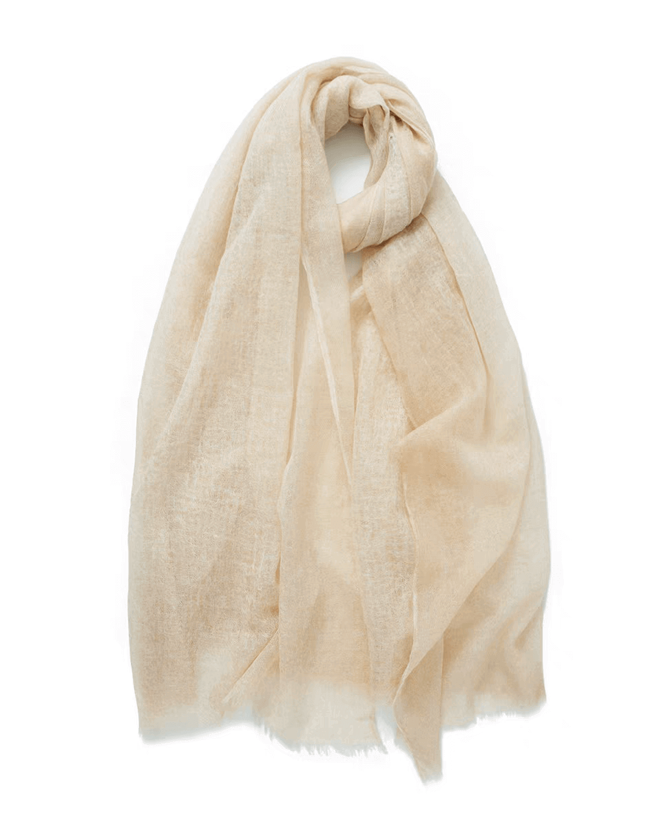 women's solid color pure cashmere scarf shawl