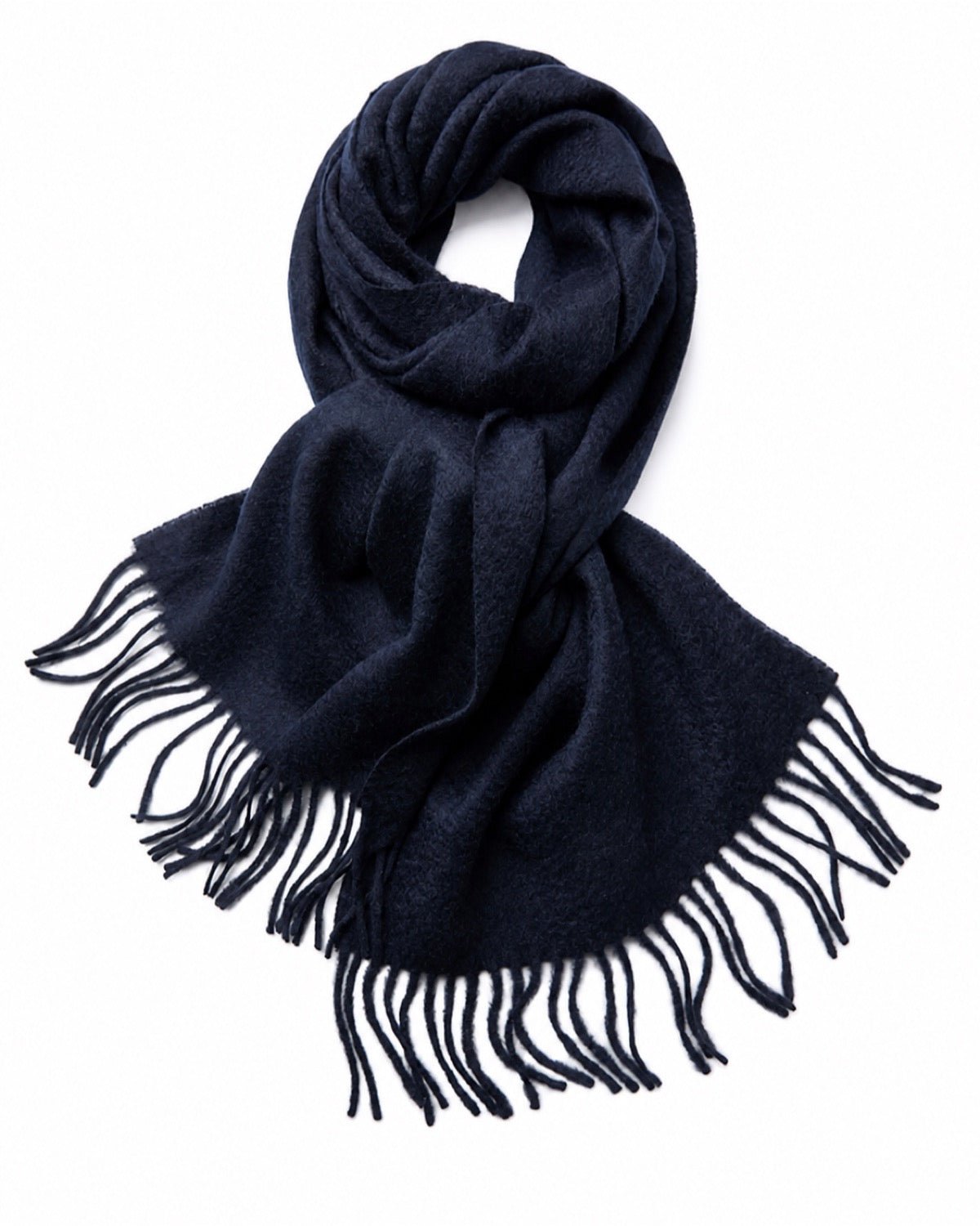 navy blue color 100% Cashmere wrap scarf for women and men. Black Friday, Cyber Monday, Christmas, New Year best gifts