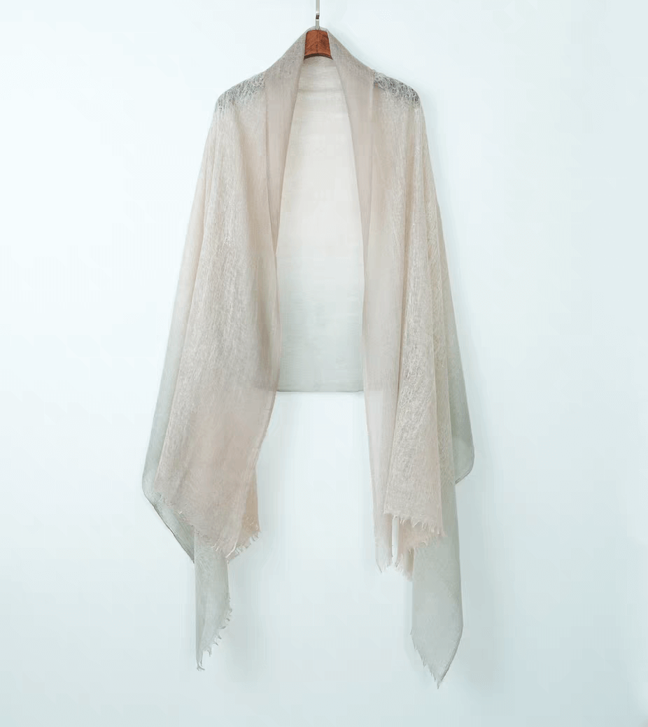 100% Cashmere Gradient Scarf Shawl