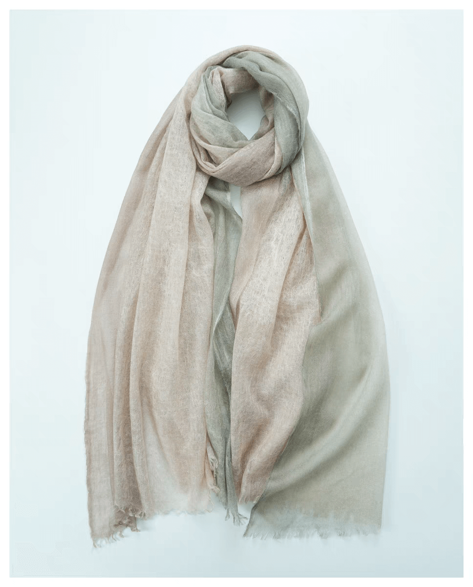 100% Cashmere Gradient Scarf Shawl