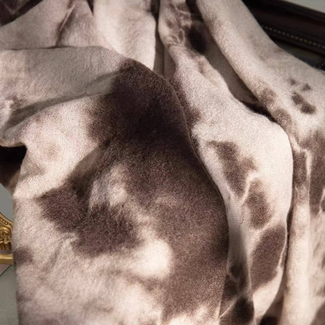 Hand-Dyed women's 100% pure Cashmere Shawl for Women