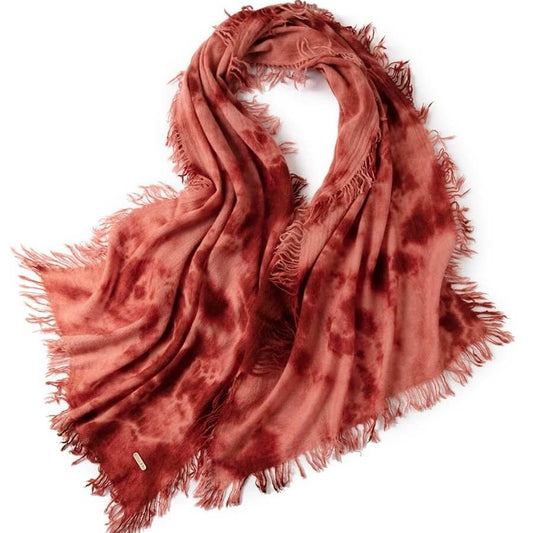 Hand-Dyed women's 100% pure Cashmere Shawl for Women