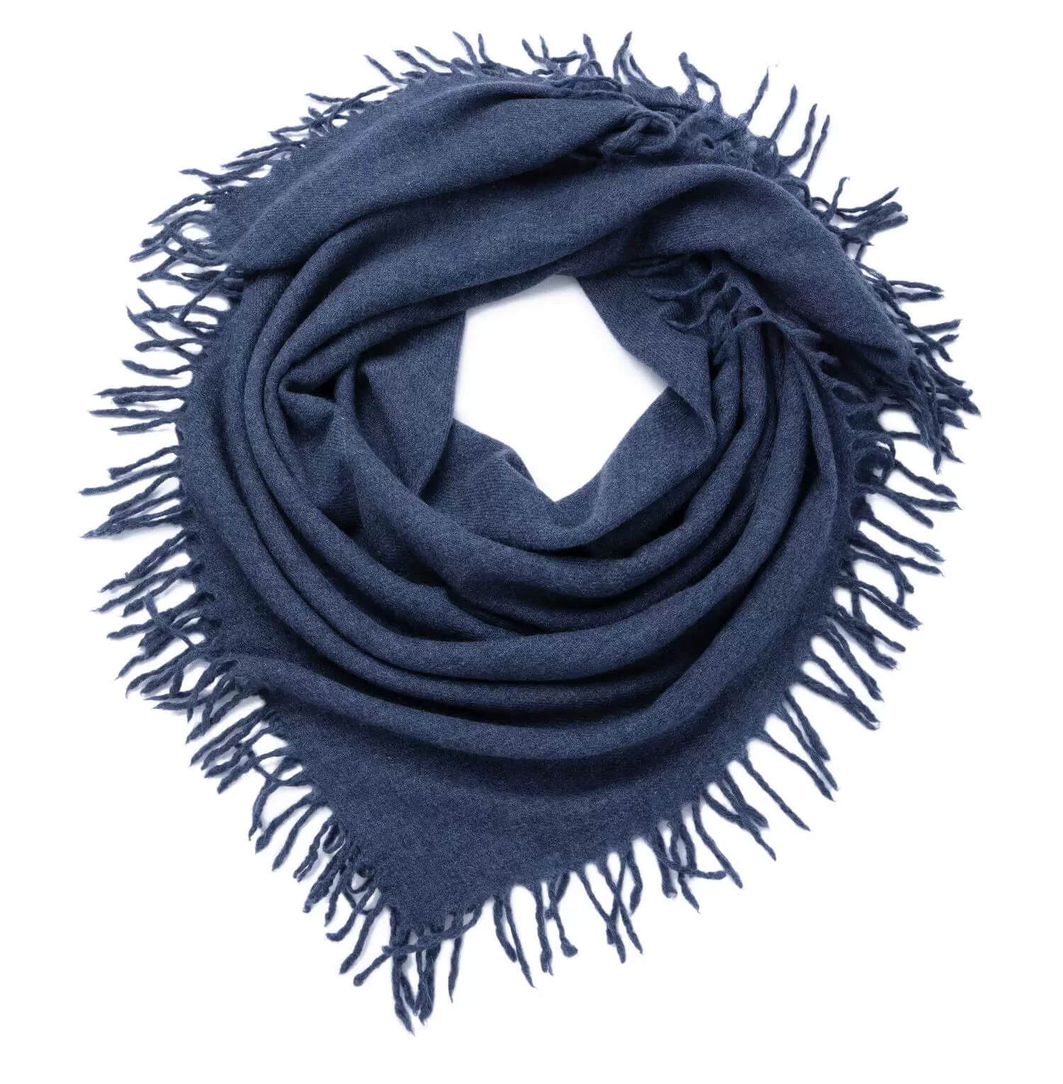 blue pure women 100% cashmere square wrap