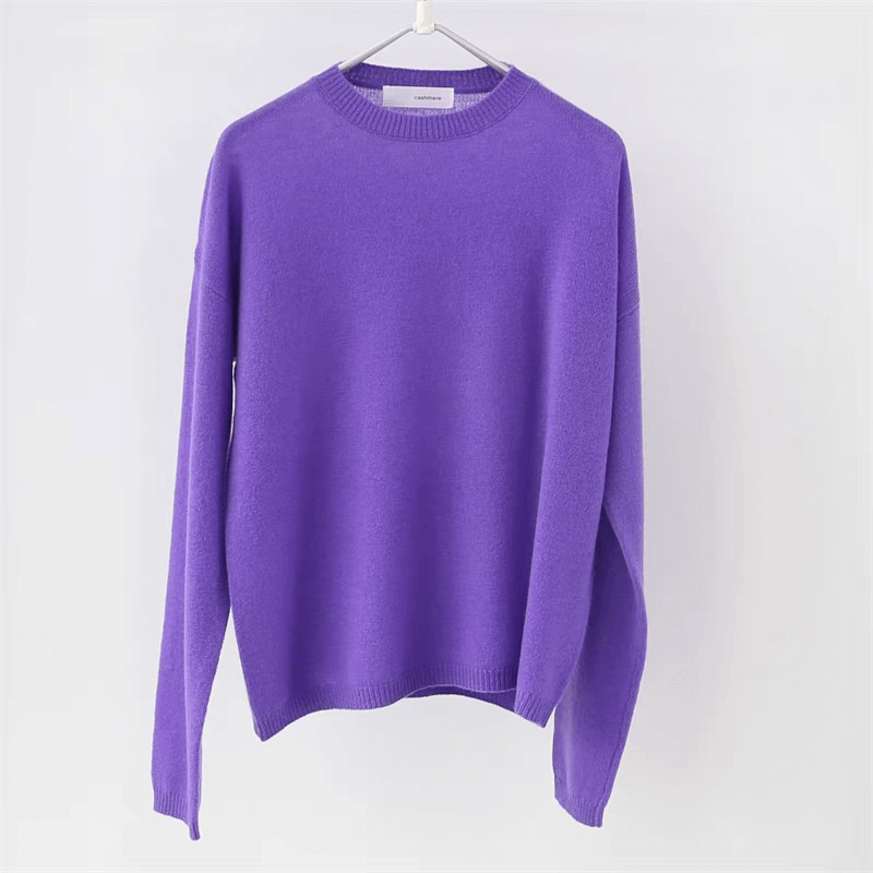 Ethereal 100% Cashmere Sweater for Women – Lightweight Luxury for Spring and Summer